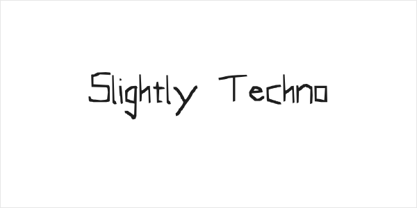 Slightly Techno Logo