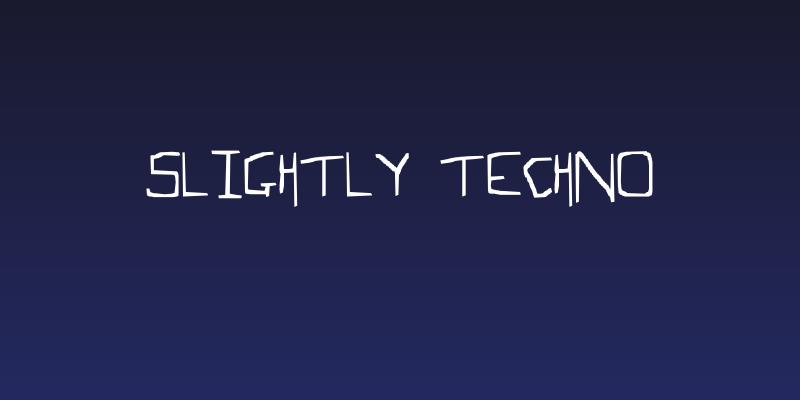 Slightly Techno Social Header