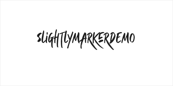 SlightlyMarkerDEMO Logo