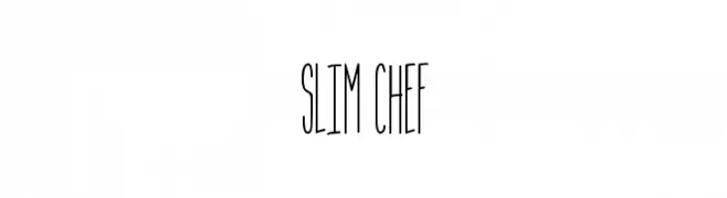 Slim Chef  フリーフォントのダウンロード