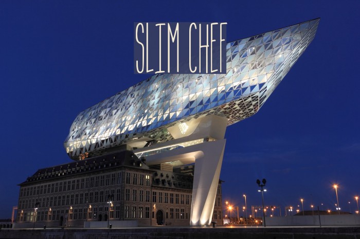 Slim Chef Font examples