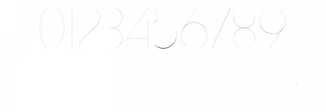 Slim Extreme Font OTHER CHARS