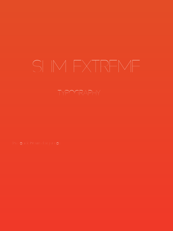Slim Extreme Poster