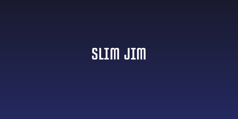 Slim Jim Social Header