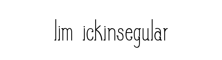 Slim PickinsRegular  नि: शुल्क फ़ॉन्ट्स डाउनलोड