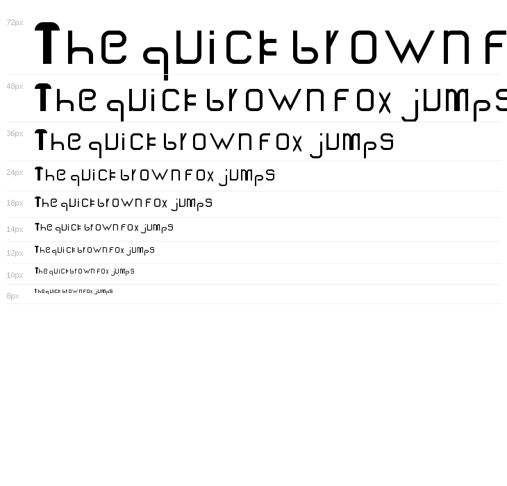 Slim-Rounded Regular Waterfall