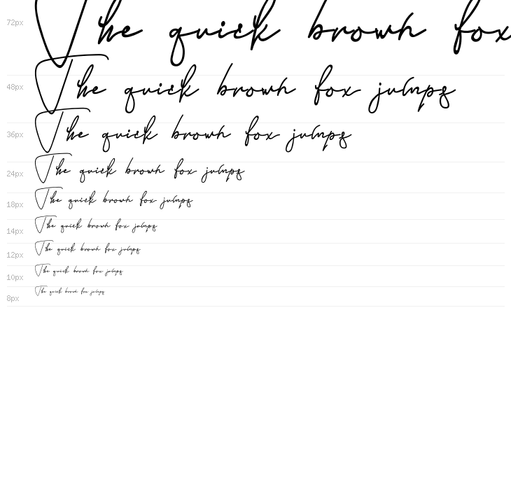 Slim Simple Waterfall