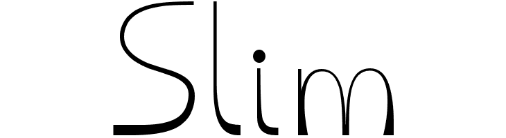 Slim  baixar fontes gratis