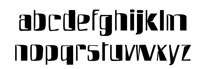 SlimFast AH Font LOWERCASE