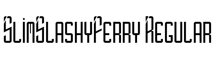 SlimSlashyFerry Regular  フリーフォントのダウンロード