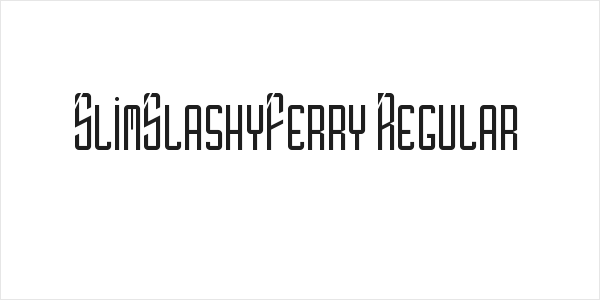 SlimSlashyFerry Regular Logo