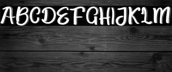 SlimSummerRegular Font examples