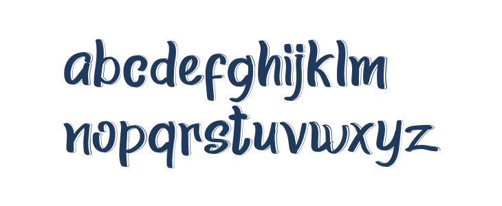 SlimSummerRegular Lowercase