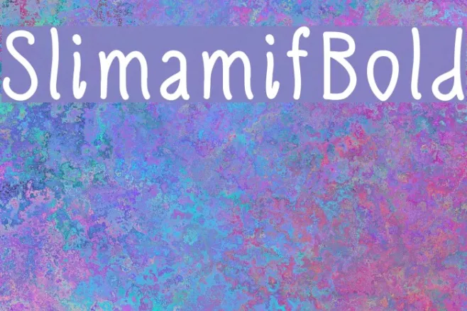 SlimamifBold Example 2