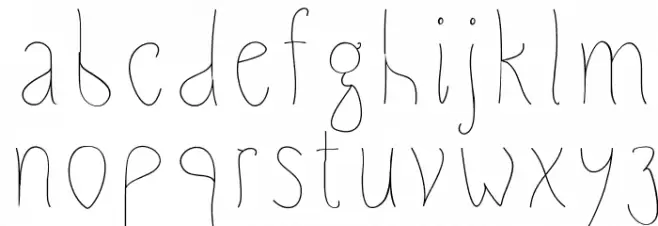 SlimamifLight 字体 小写