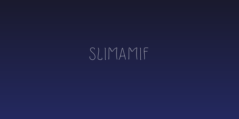 Slimamif Social Header