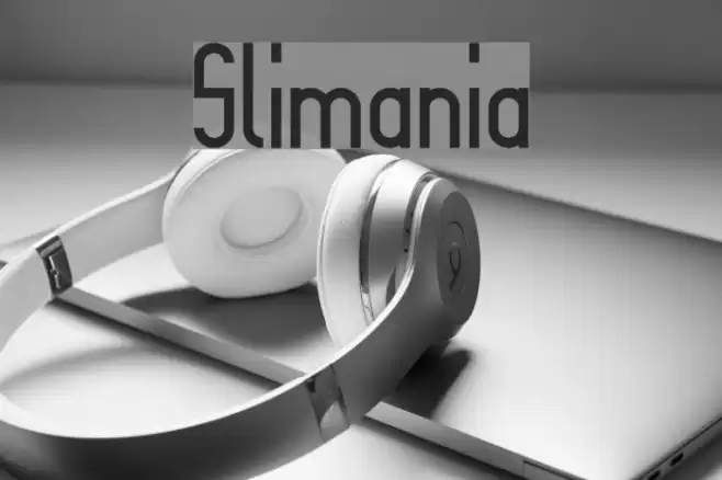 Slimania フォント examples