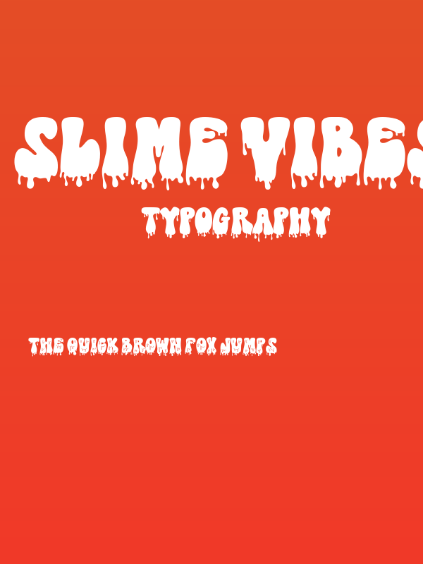Slime Vibes DEMO DEMO Poster