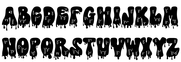 Slime Vibes DEMO DEMO フォント 小文字