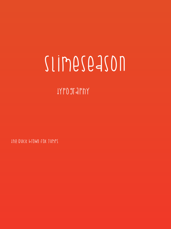 SlimeSeason Poster