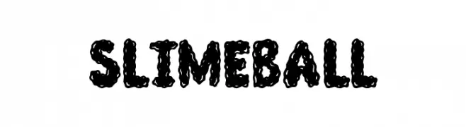 Slimeball  Frei Schriftart Herunterladen
