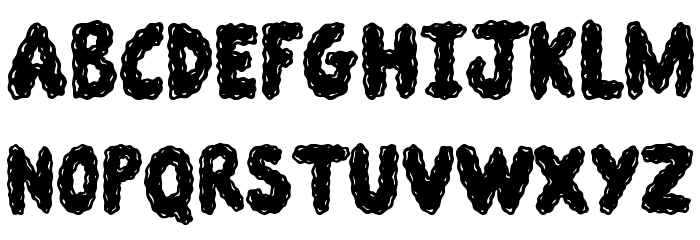 Slimeball Font LOWERCASE