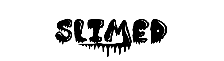 Slimed  免费字体下载
