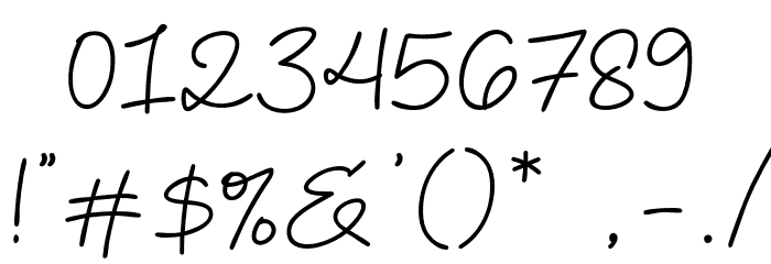 Slimthy Font OTHER CHARS