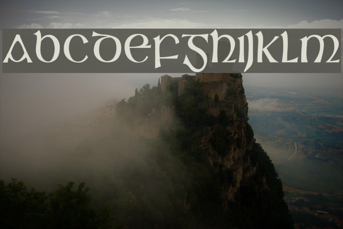 Sláine Font examples
