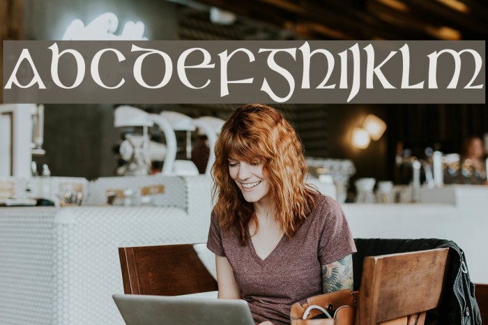 Sláine Font examples