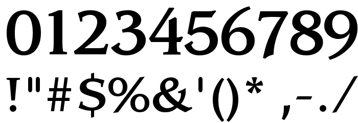 Sling Font OTHER CHARS