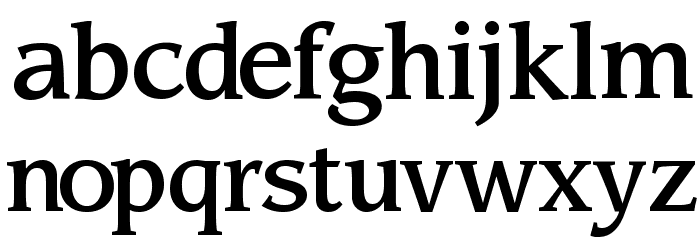 Sling Font LOWERCASE