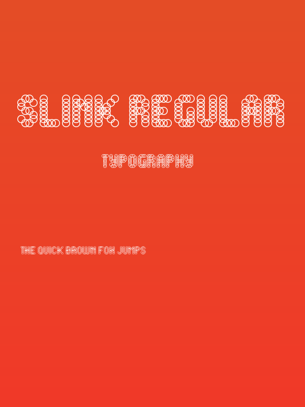 Slink Regular Poster