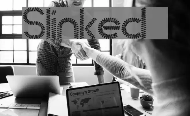 Slinked Шрифта examples