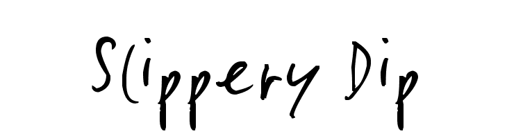 Slippery Dip  font caratteri gratis