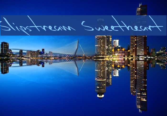 Slipstream Sweetheart Font examples