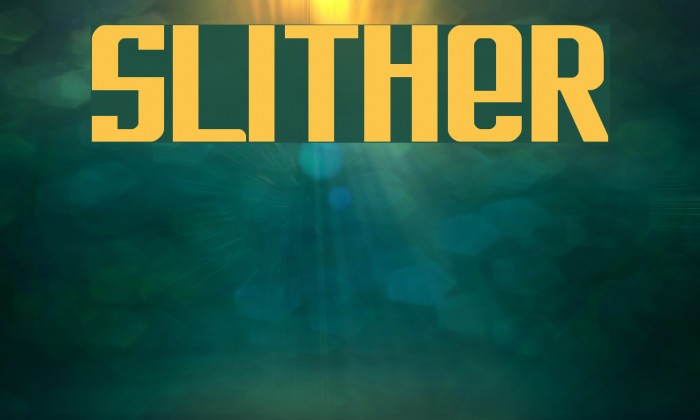 Slither Font examples