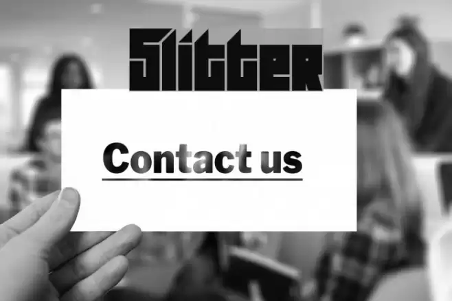 Slitter Font examples