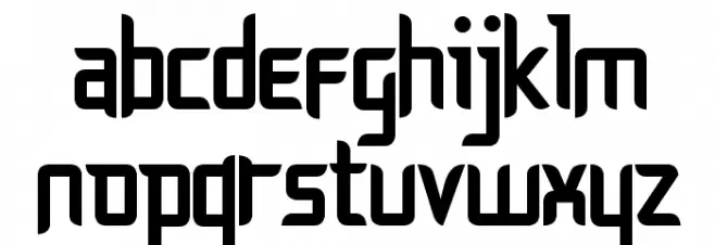 Sliver Шрифта ВЕРХНИЙ