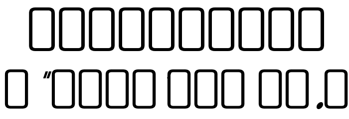 SloeGinRickey-Regular Font OTHER CHARS