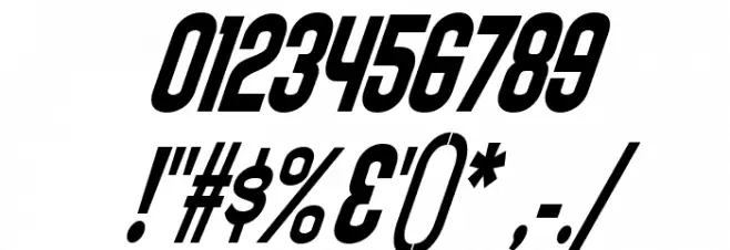 SloeGinRickey-Regular Font OTHER CHARS