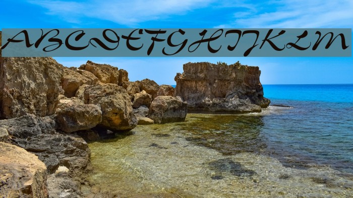Slogan-Normal Font examples