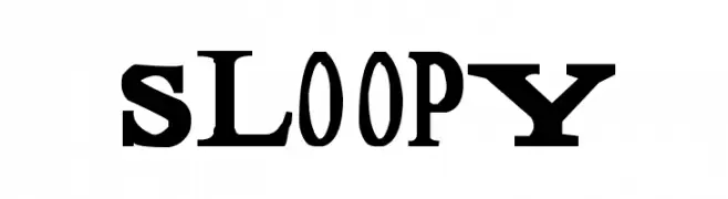 Sloopy  免费字体下载
