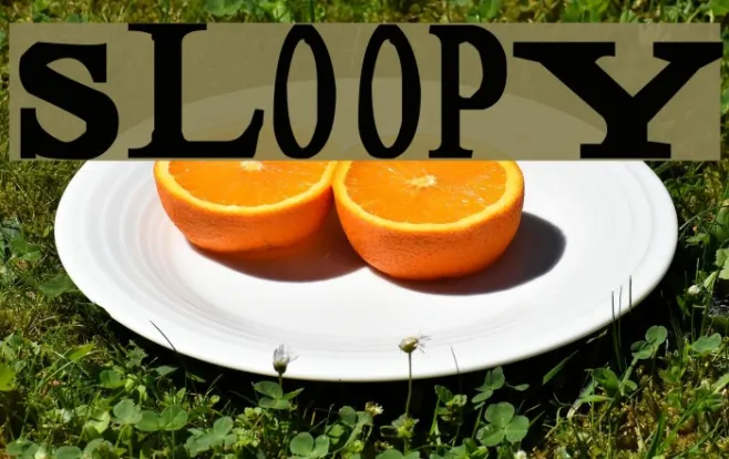 Sloopy Example 1