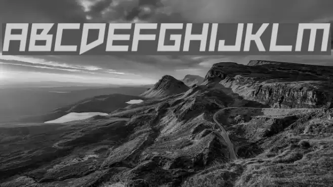 Slope Opera Font examples