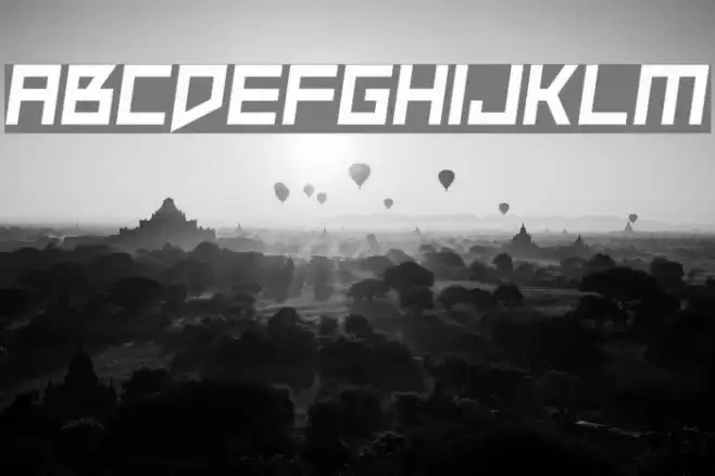 Slope Opera Font examples