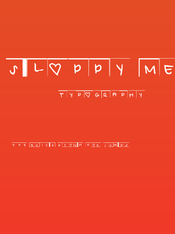 Sloppy Medium Poster