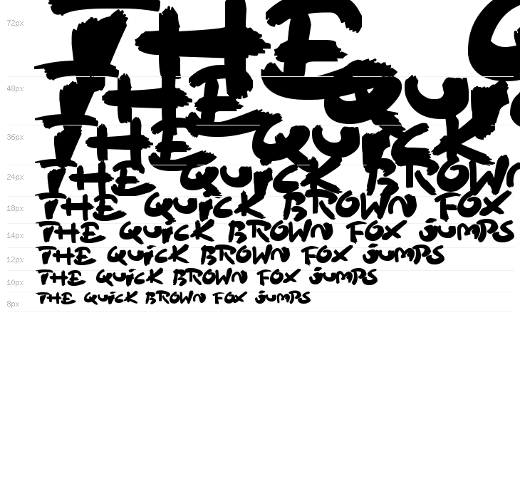 Sloppy Paint Waterfall