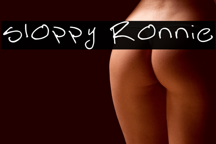 Sloppy Ronnie Example 3