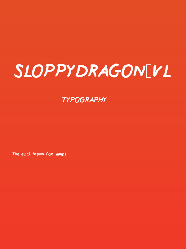 SloppyDragon_VL Poster
